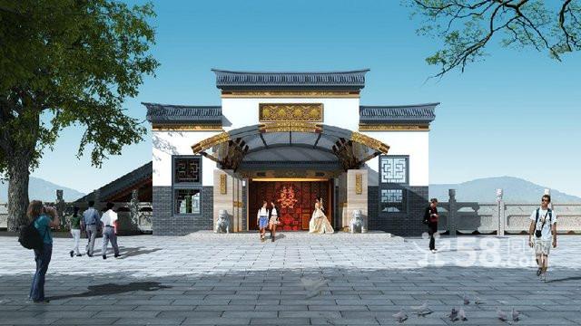 建筑投標單位成都古建筑建設單位圖片由四川文淵古建筑園林營造工程有