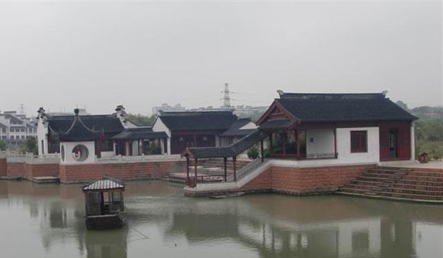 江西防腐木—南昌林圖實業:  八大山人古建筑改造工程
