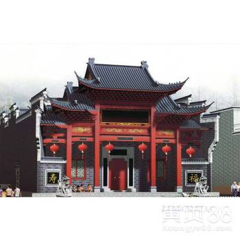 【保定古建筑公司仿古宗祠工程戲臺工程設計戲樓工程施工】-