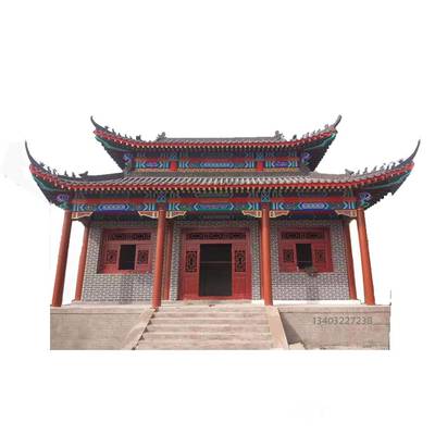 西安仿古祠堂 祠堂祖廟工程 古建祠堂設計 戲臺工程施工