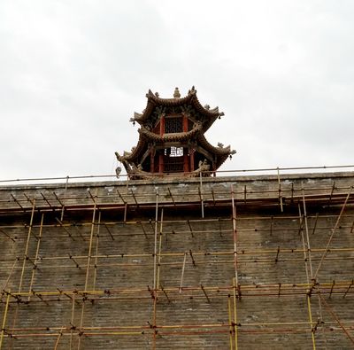 固原市修繕保護明代古建筑文瀾閣