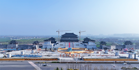 河南永城,漢風九里文旅小鎮